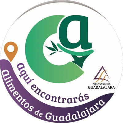 Distintivo Aquí encontrarás Alimentos de Guadalajara