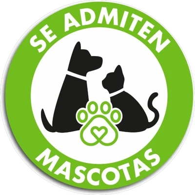 Se admiten mascotas